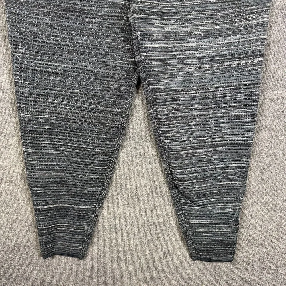 Under Armour Mens Tearaway Snap Button Jogger Pants Size L Gray Space Dye